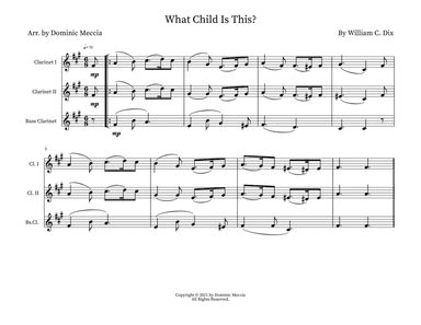 What Child Is This? (arr. Dominic Meccia)