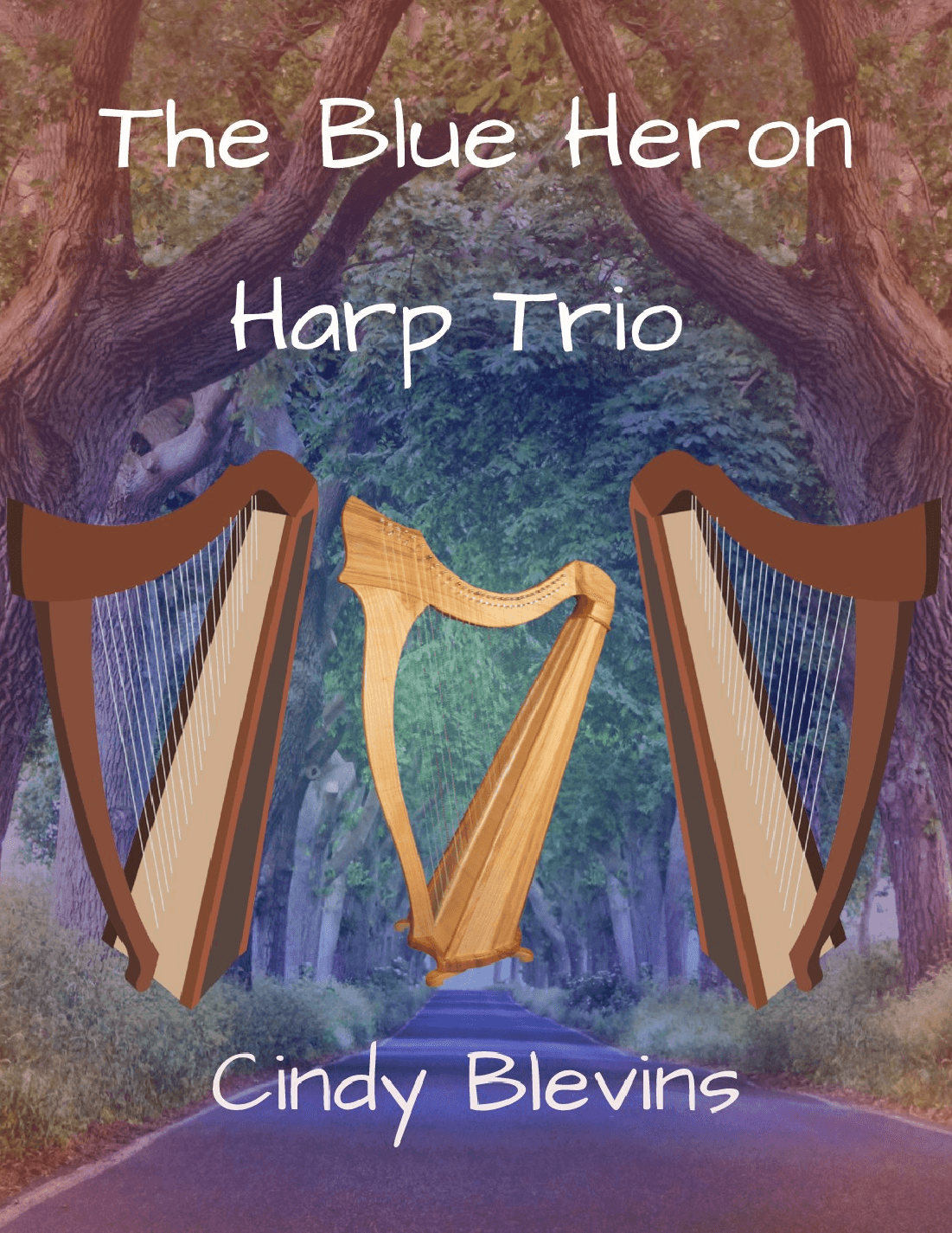 The Blue Heron, for Harp Trio
