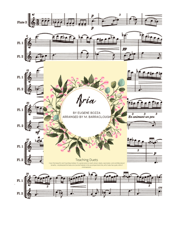 Aria (arr. Michelle Barraclough)