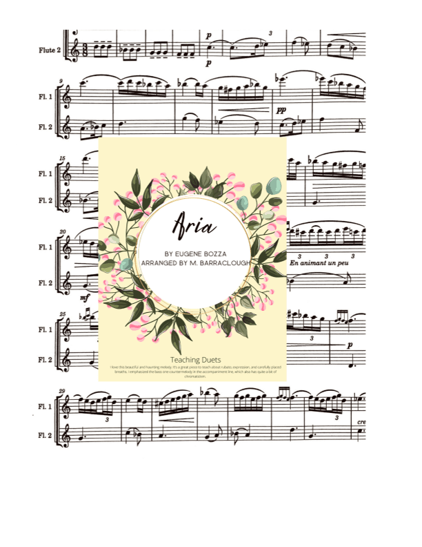 Aria (arr. Michelle Barraclough)