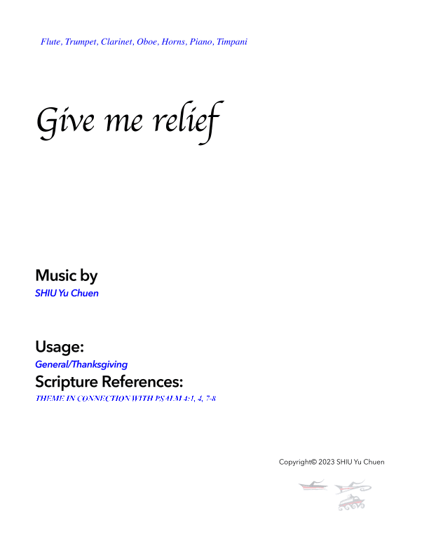 Give me relief