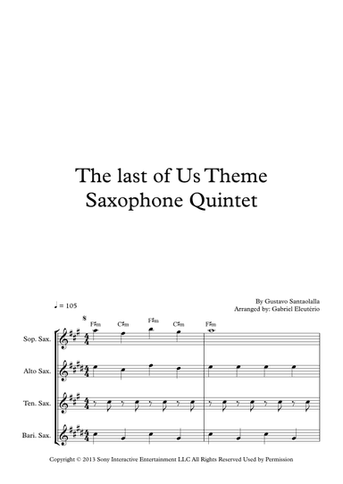 The Last Of Us (arr. Gabriel Eleutério)