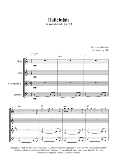 Hallelujah (arr. GDJ)