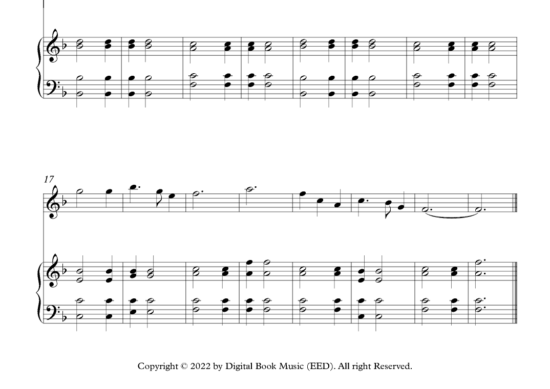 Silent Night - Franz Xaver Gruber (Oboe + Piano) (arr. Digital Book Music)