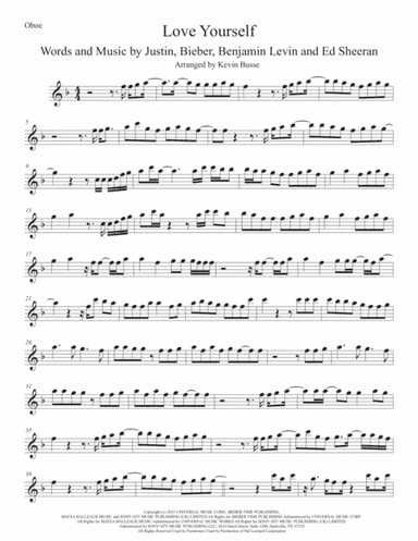 Love Yourself (arr. Kevin Busse)