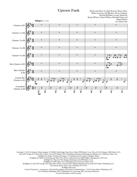Uptown Funk (arr. Emily Gray)