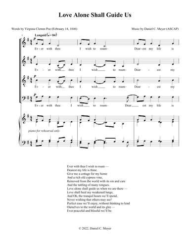 Love Alone Shall Guide Us