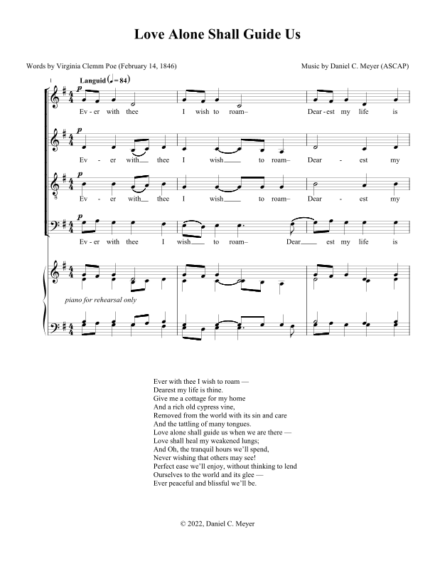 Love Alone Shall Guide Us