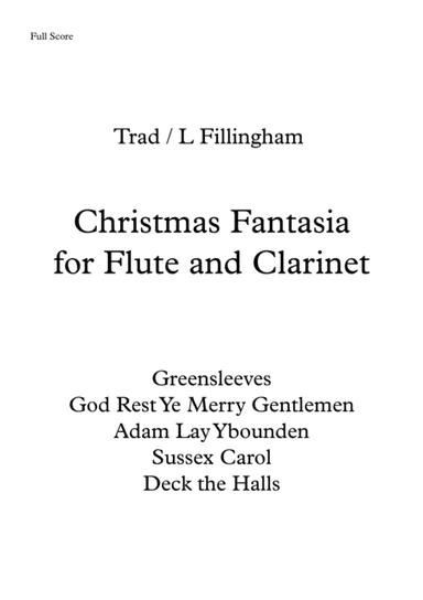 Christmas Fantasia (arr. Lindsey Fillingham)