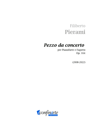 Filiberto Pierami: PEZZO DA CONCERTO Op.164 (ES-21-096)