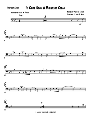 It Came Upon A Midnight Clear (arr. David W. Young)