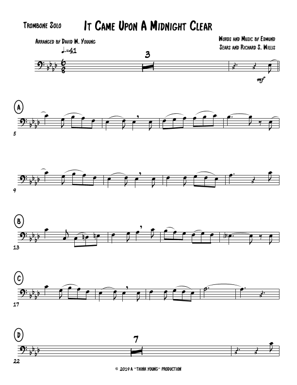 It Came Upon A Midnight Clear (arr. David W. Young)