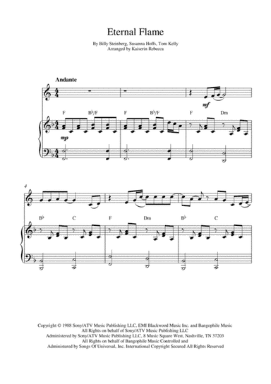 Eternal Flame (arr. Kaiserin Rebecca)