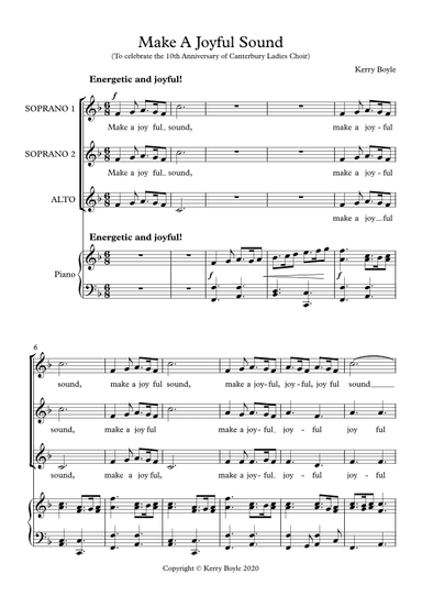 Make a Joyful Sound