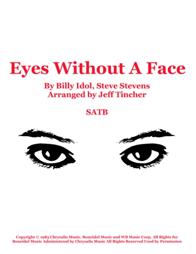 Eyes Without A Face (arr. Jeff Tincher)