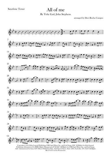 All Of Me (arr. Davi Rocha Campos)