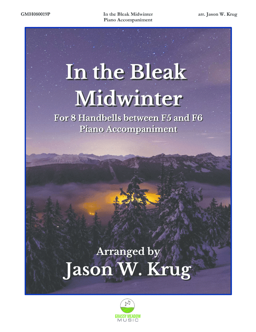 In the Bleak Midwinter (piano accompaniment for 8 handbell version) (arr. Jason W. Krug)