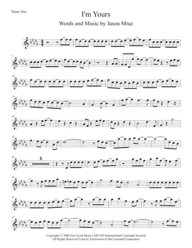 I'm Yours (arr. Kevin Busse)