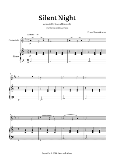 Silent Night (arr. Aaron Newcastle)
