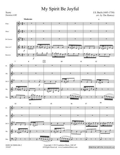 My Spirit Be Joyful (arr. Tim Rumsey)