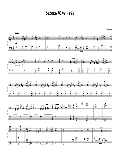 Brooks Was Here (arr. Biegler)