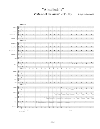 Ainulindale (Music of the Ainur)