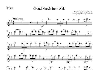 Grand March from Aida (arr. Zachary Corbett)