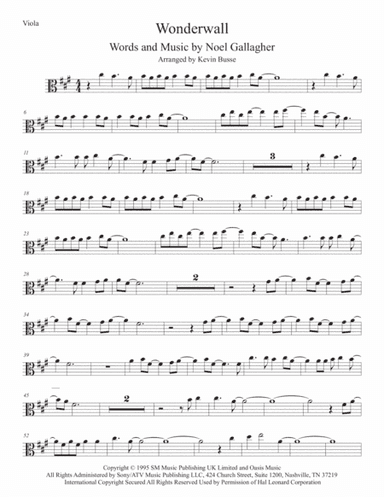 Wonderwall (arr. Kevin Busse)