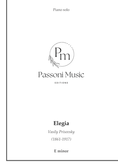 Elegia (arr. Vasily Prisovsky)