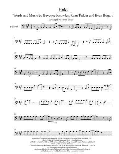 Halo (arr. Kevin Busse)