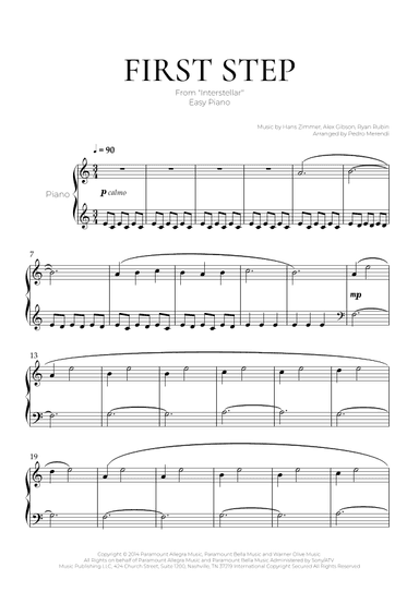 First Step (arr. Pedro Merendi)
