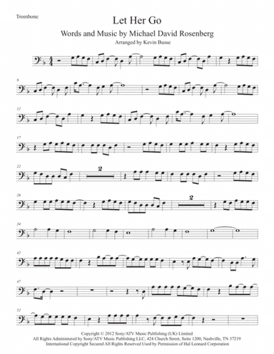 Let Her Go (arr. Kevin Busse)