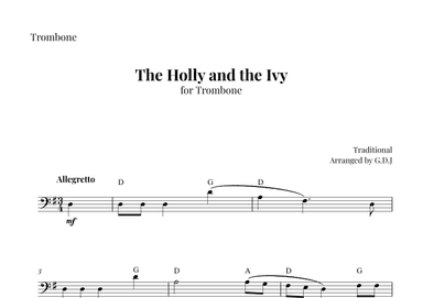 The Holly and the Ivy (arr. GDJ)