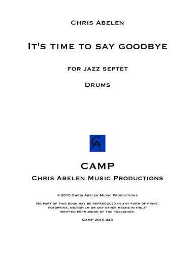 It's time to say goodbye - drums