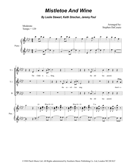 Mistletoe And Wine (arr. Stephen DeCesare)