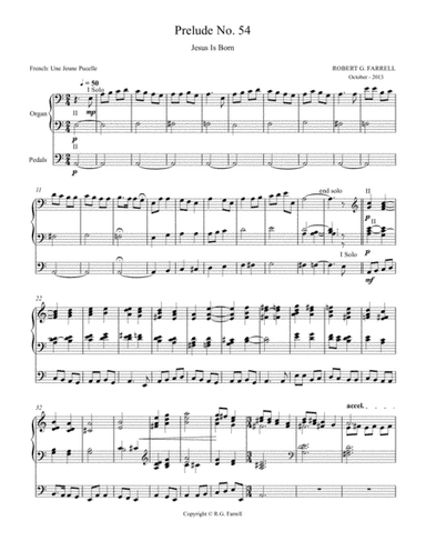 Organ Prelude #54 (arr. Robert G. Farrell)