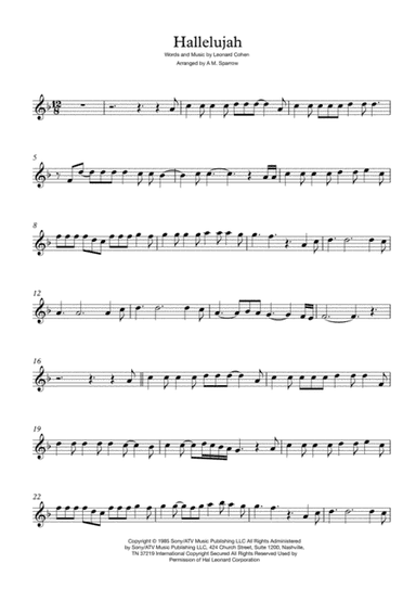 Hallelujah (arr. Alison M. Sparrow)