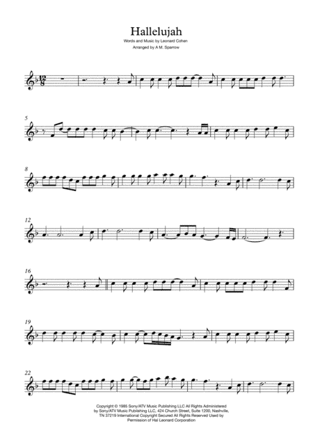 Hallelujah (arr. Alison M. Sparrow)