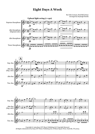 Eight Days A Week (arr. Kayleigh Huelin)