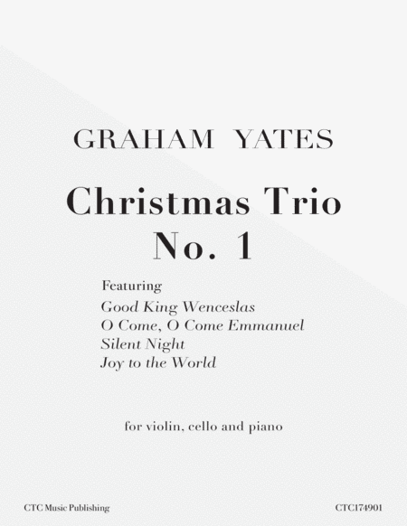 Christmas Trio No. 1 (arr. Graham Yates)