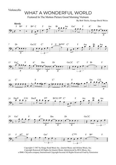 What A Wonderful World (arr. Alex Nunes Rodrigues)