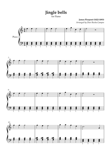 Jingle bells (arr. Davi Rocha Campos)