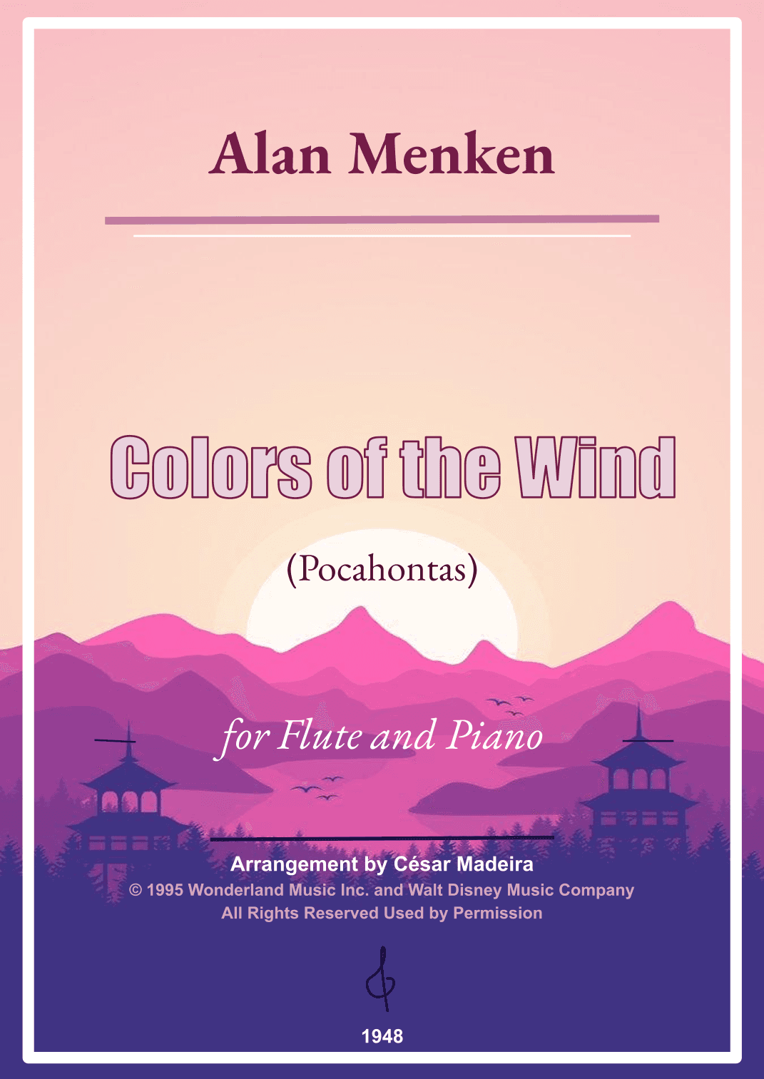 Colors Of The Wind (arr. César Madeira)