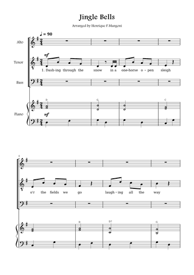 Jingle Bells (arr. Henrique F Mangoni)
