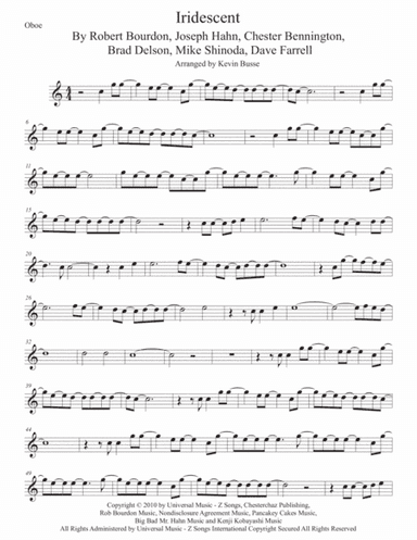 Iridescent (arr. Kevin Busse)