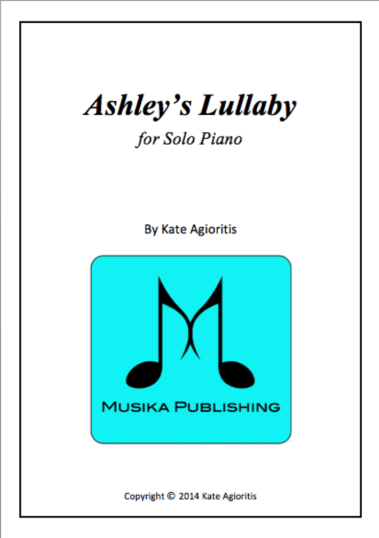 Ashley's Lullaby - for Solo Piano