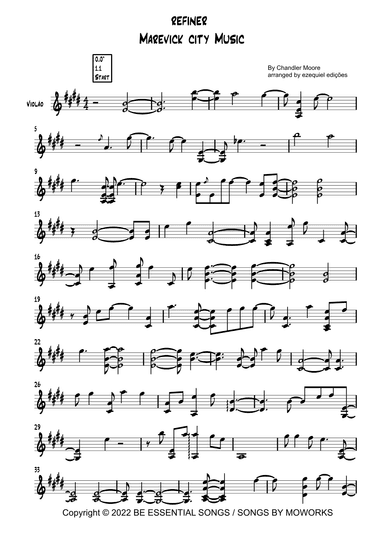 Refiner (arr. by Ezequiel zeferino edição)
