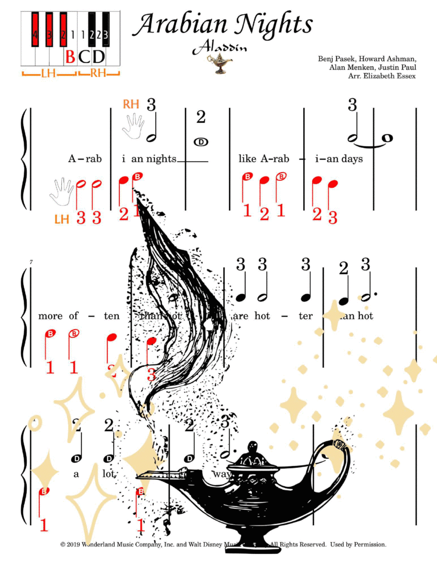 Arabian Nights (2019) (arr. Elizabeth Essex)