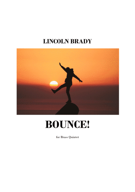 BOUNCE! - Brass Quintet (Score & Parts)