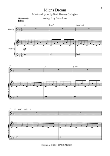 Idlers Dream (arr. Steve Law)